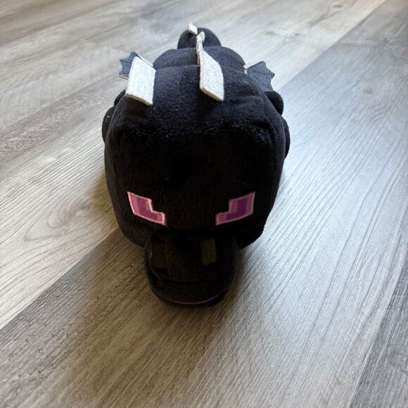 Minecraft Ender Dragon Plush Toy Black Purple Unisex - Picture 5 of 11